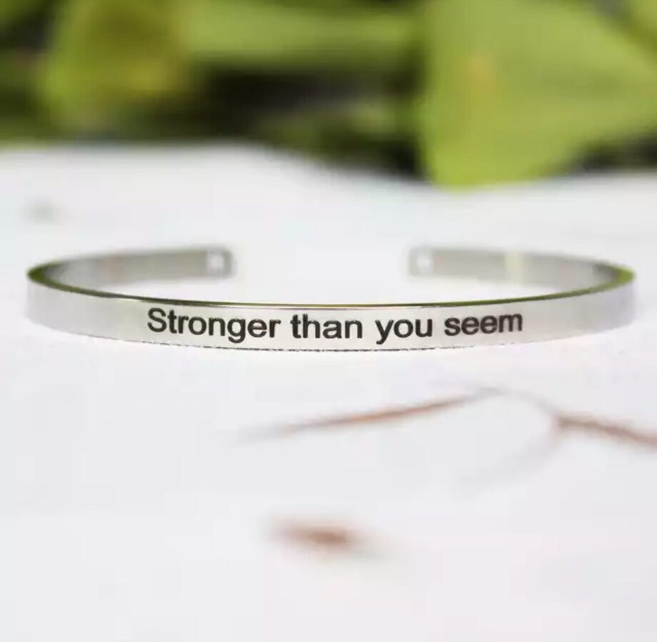 Stronger Than You Seem Bangle