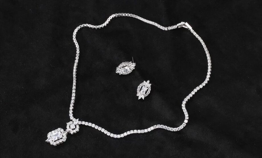 Katie Cubic Zirconia Necklace Set