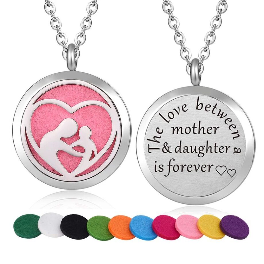 Mother & Daughter Hearts (inscribed)