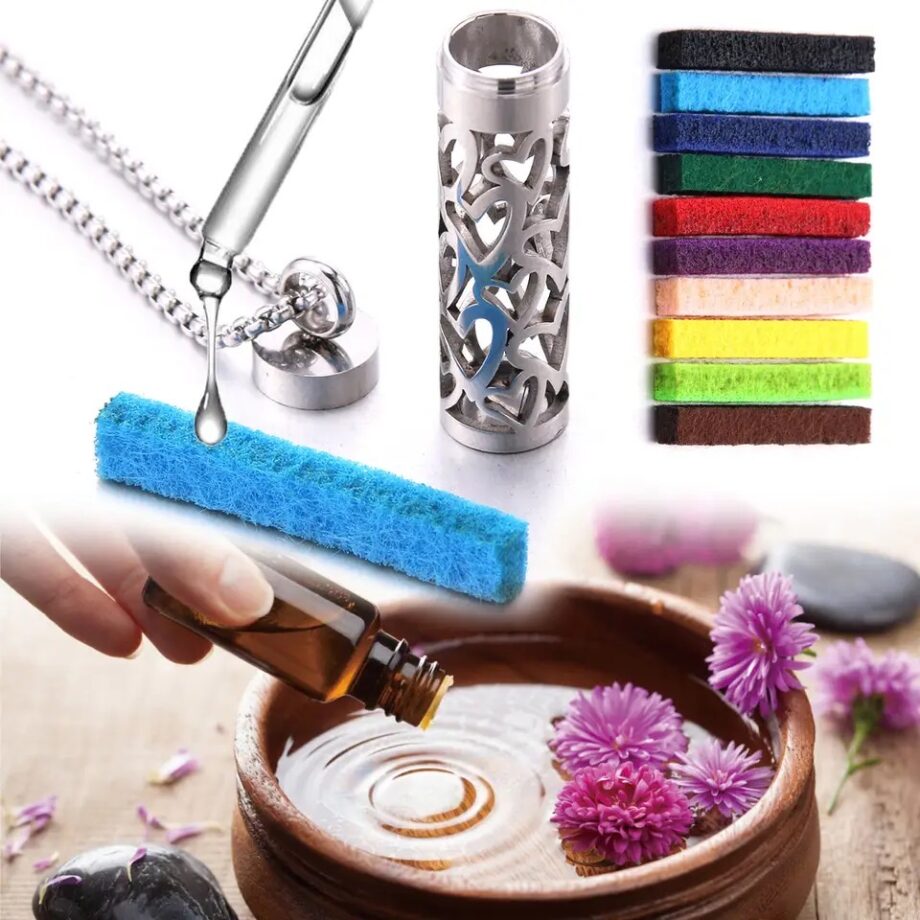 Aromatherapy Diffuser Paws Pillar Pendant