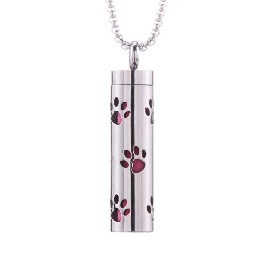 Aromatherapy Diffuser Paws Pillar Pendant