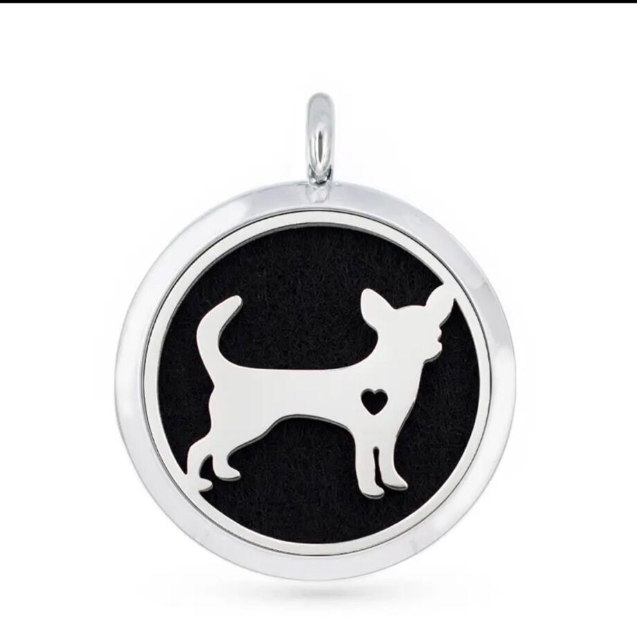 Aromatherapy Diffuser Dog Pendants