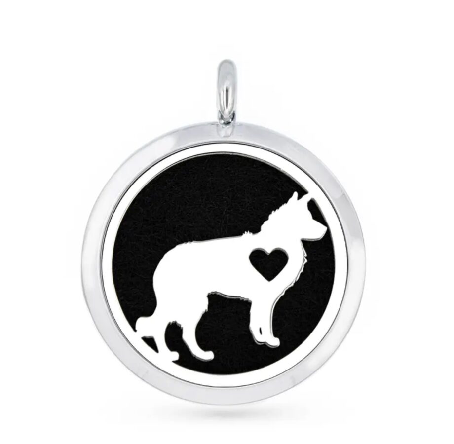 Aromatherapy Diffuser Dog Pendants