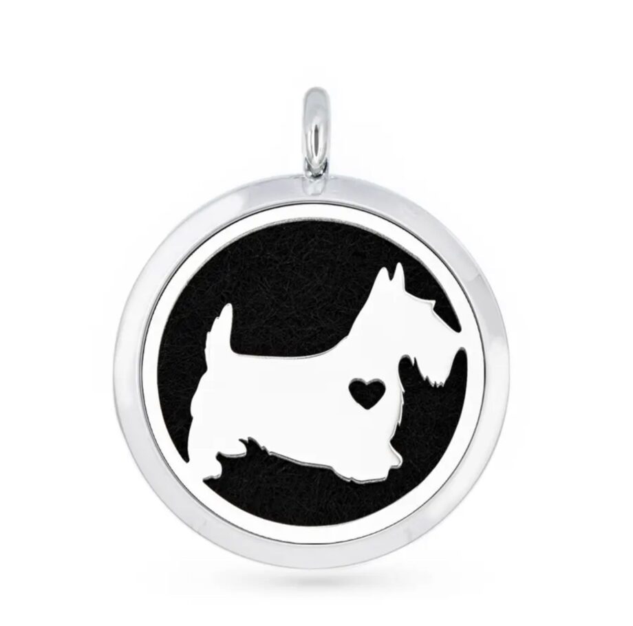 Aromatherapy Diffuser Dog Pendants