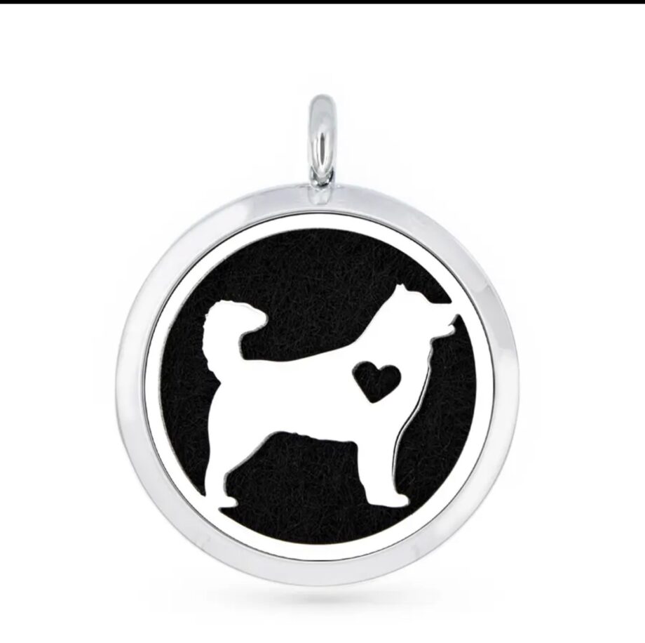 Aromatherapy Diffuser Dog Pendants