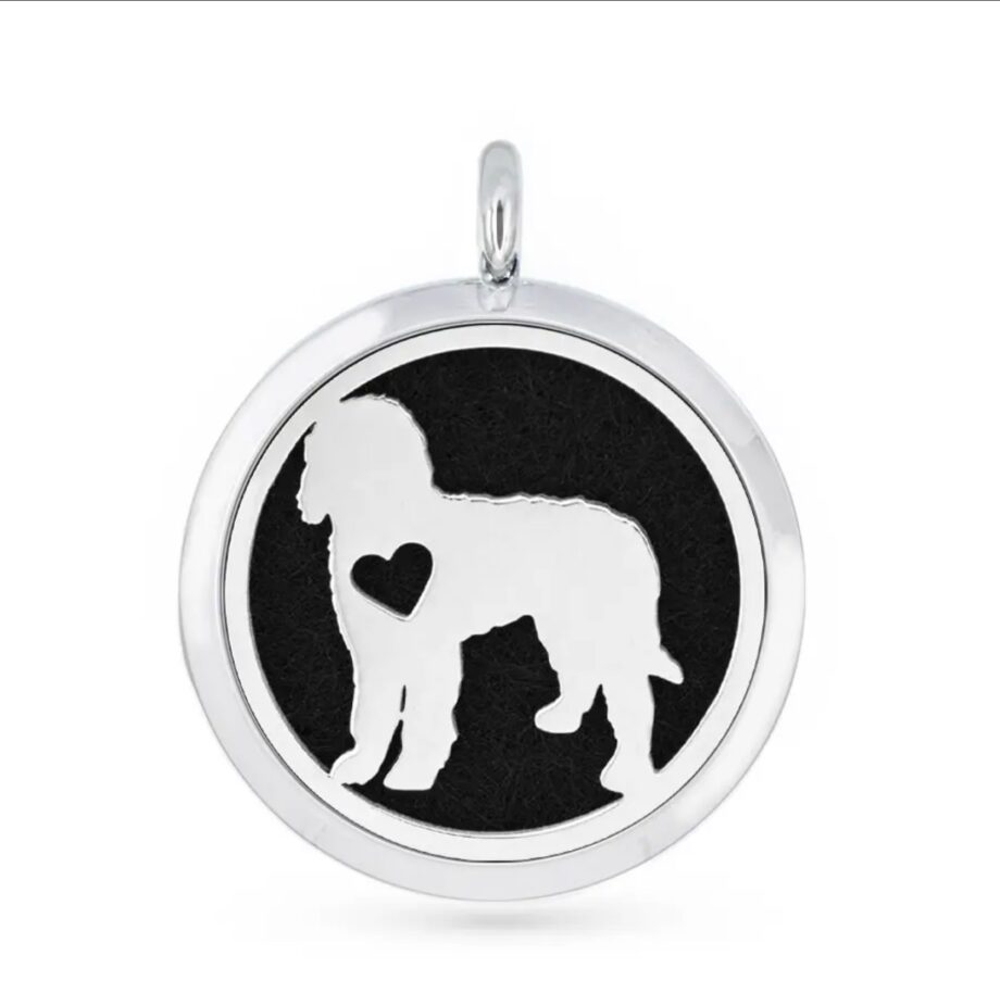 Aromatherapy Diffuser Dog Pendants